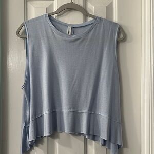 Elegant Sky Blue Women's Tank Top